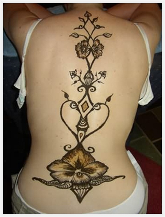 Tribal back tattoos design, idea 22