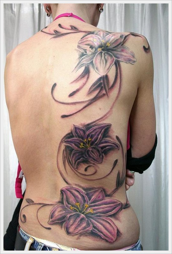 Tribal back tattoos design, idea 17