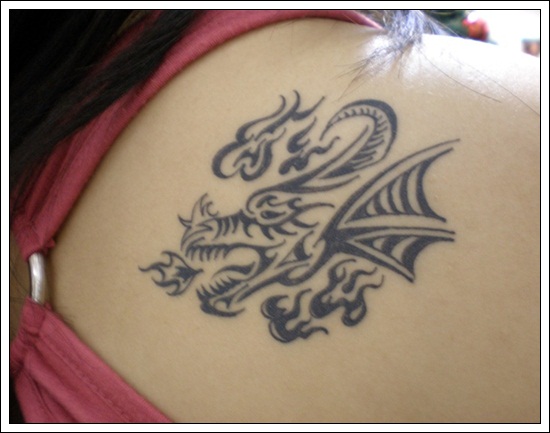 Tribal tattoo design, idea 23