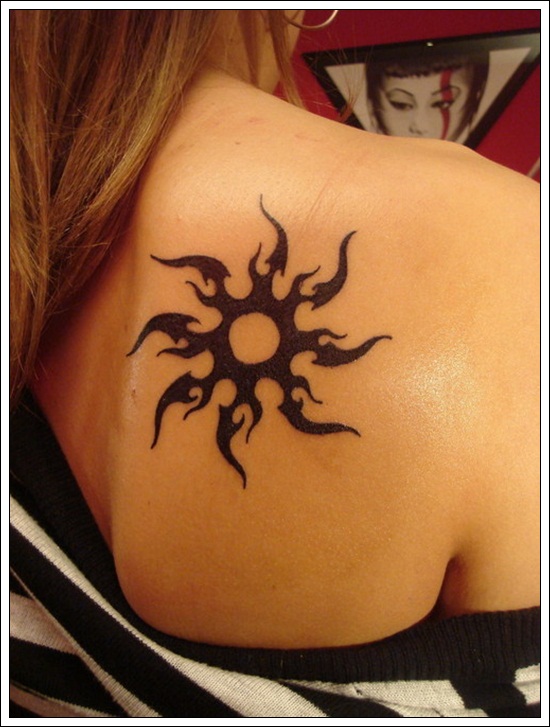 Tribal tattoo design, idea 9