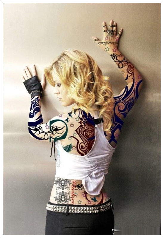 Tribal tattoo design, idea 2