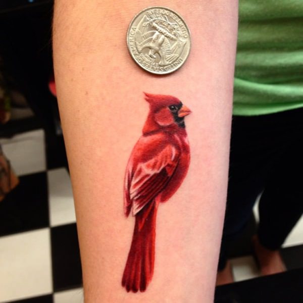 Bird tattoo design, idea 8