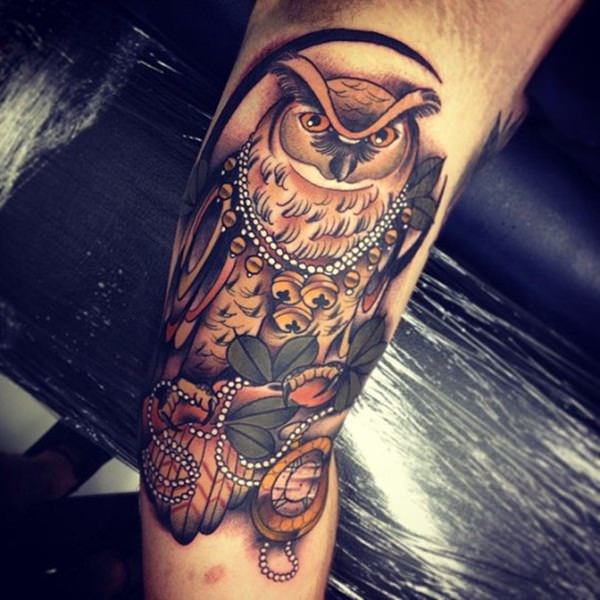 Bird tattoo design, idea 9
