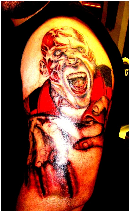 Zombie tattoos design, idea 34