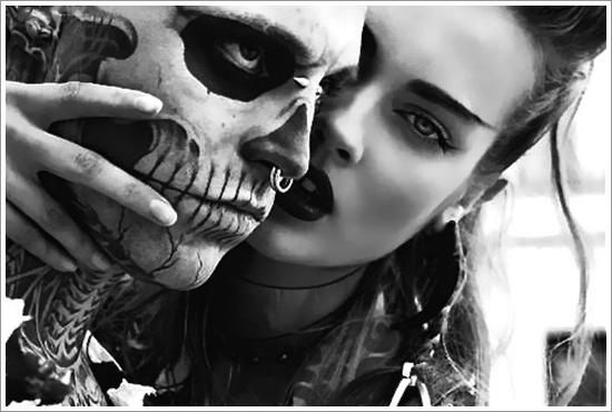 Zombie tattoos design, idea 5