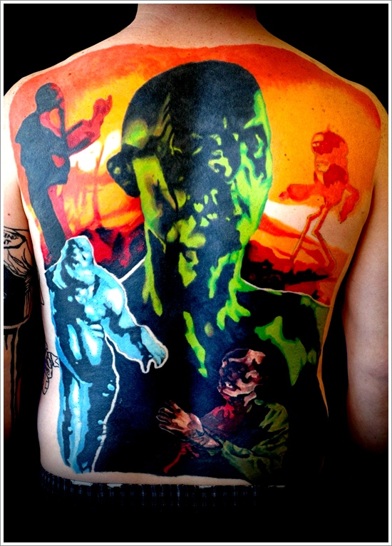 Zombie tattoos design, idea 38