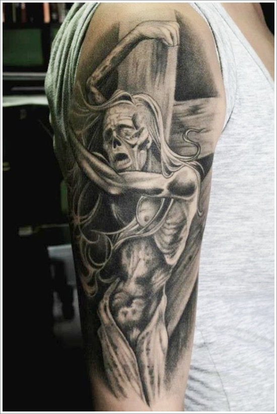 Zombie tattoos design, idea 25