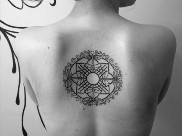 Cute and sexy dragonfly tattoo design, idea 61