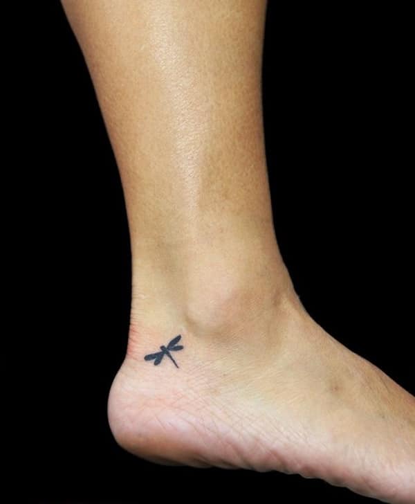 Cute and sexy dragonfly tattoo design, idea 39