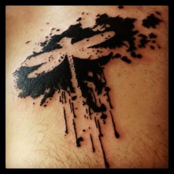 Cute and sexy dragonfly tattoo design, idea 76