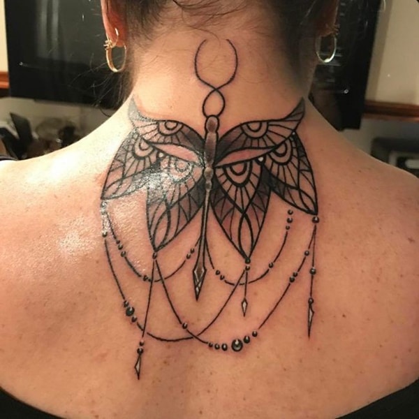 Cute and sexy dragonfly tattoo design, idea 29