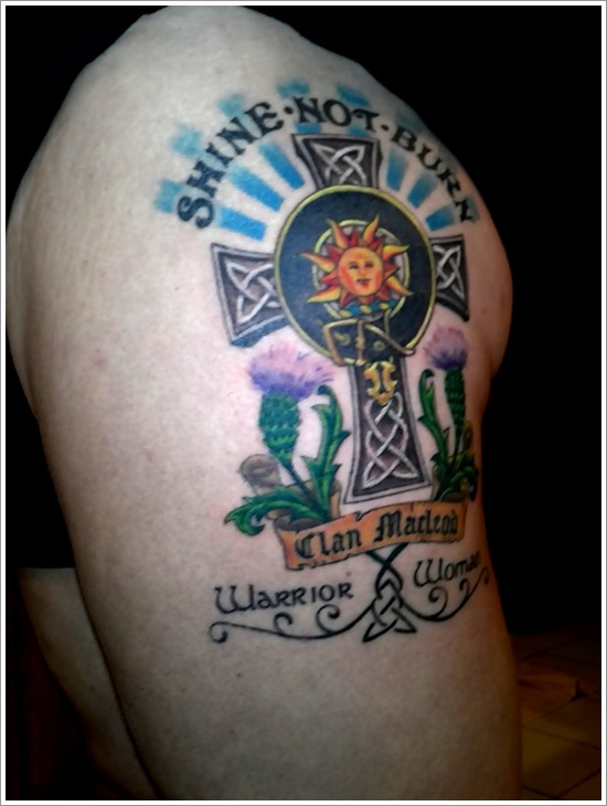 Stylish celtic tattoo design, idea 24
