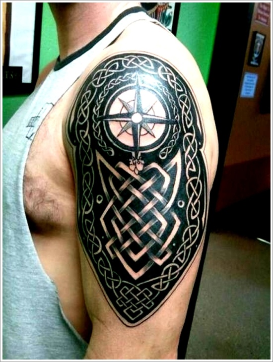 Stylish celtic tattoo design, idea 12