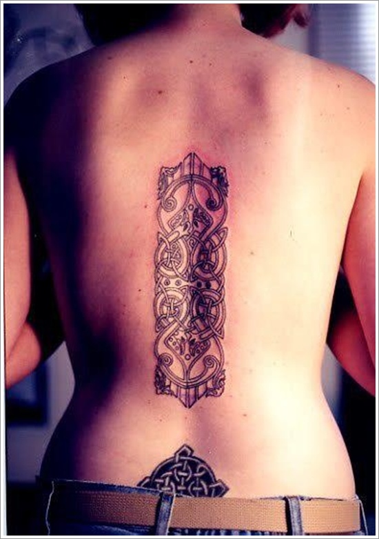 Stylish celtic tattoo design, idea 2