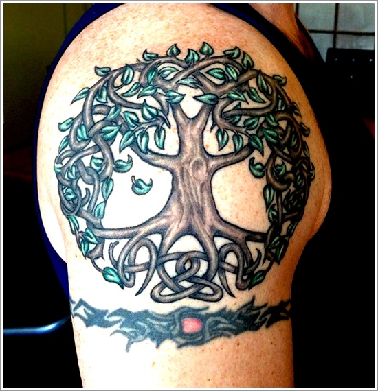 Stylish celtic tattoo design, idea 17