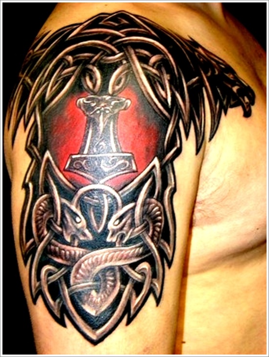 Stylish celtic tattoo design, idea 8
