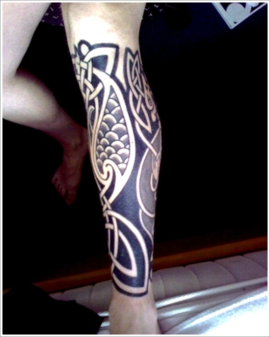 Stylish celtic tattoo design, idea 21