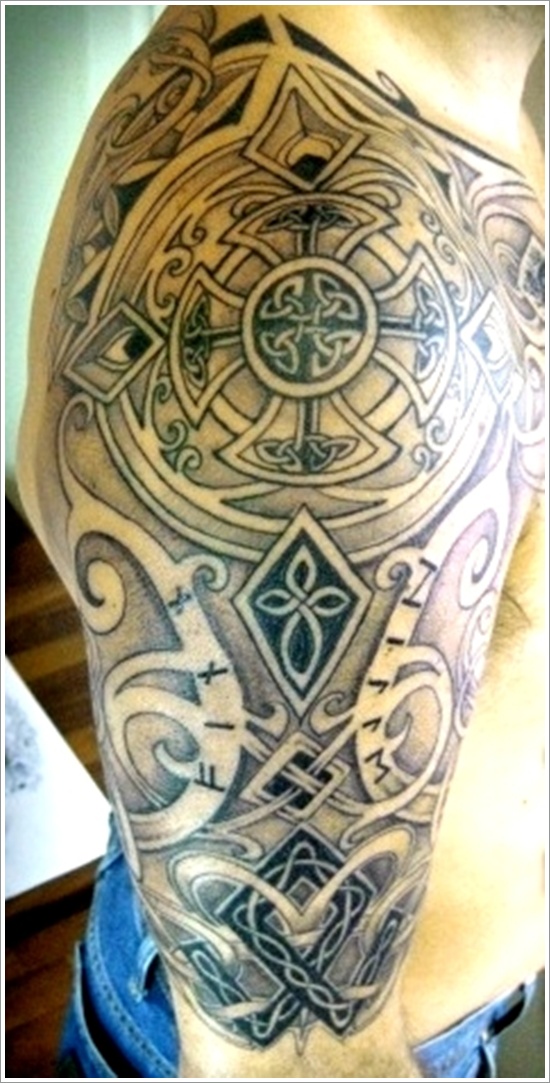Stylish celtic tattoo design, idea 23