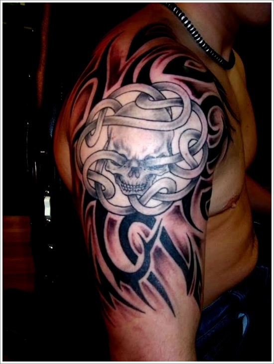 Stylish celtic tattoo design, idea 6