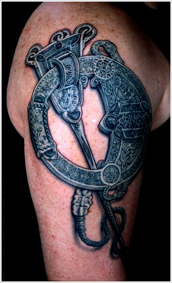 Stylish celtic tattoo design, idea 9
