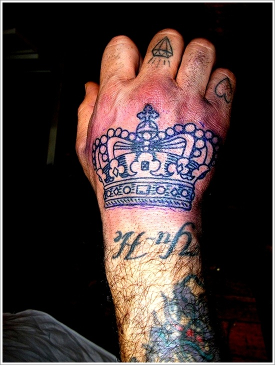 Glorious crown tattoos and meanings design, idea 32