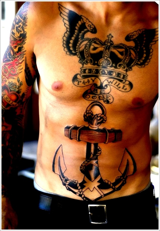 Glorious crown tattoos and meanings design, idea 18