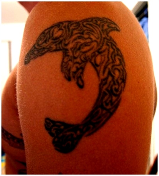 Stunning dolphin tattoo designs design, idea 22