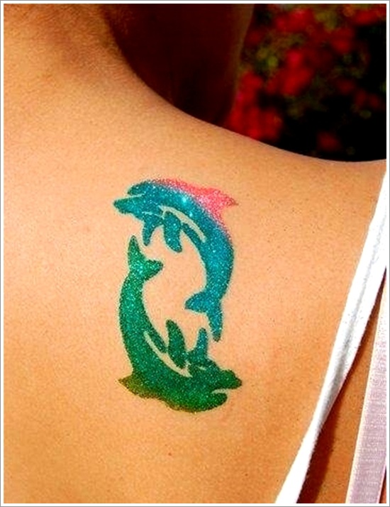 Stunning dolphin tattoo designs design, idea 20