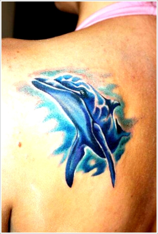 Stunning dolphin tattoo designs design, idea 39
