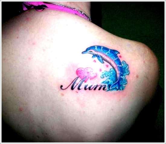 Stunning dolphin tattoo designs design, idea 25