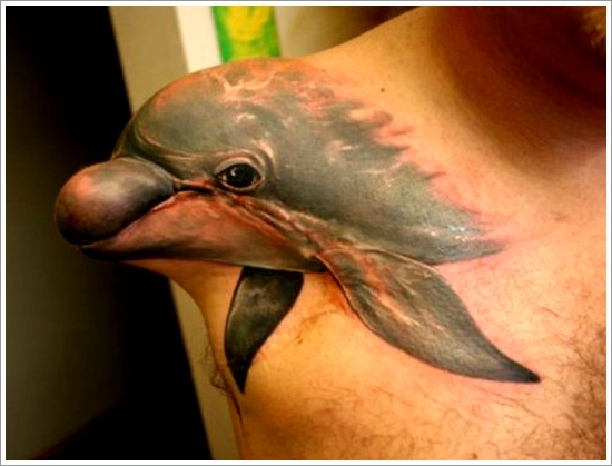 Stunning dolphin tattoo designs design, idea 26
