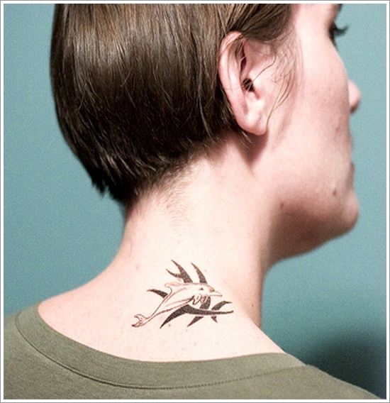 Stunning dolphin tattoo designs design, idea 11
