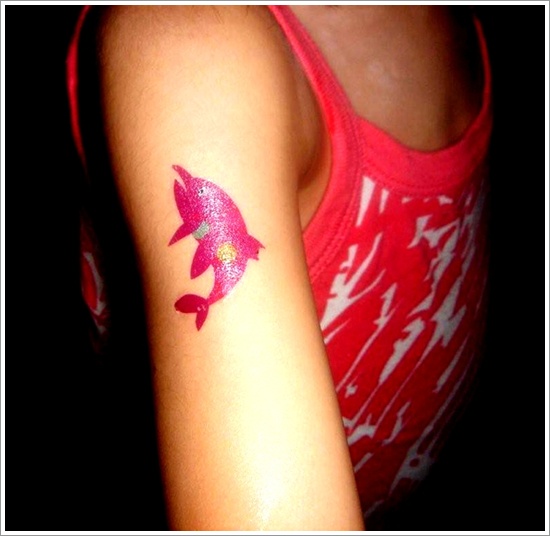 Stunning dolphin tattoo designs design, idea 18