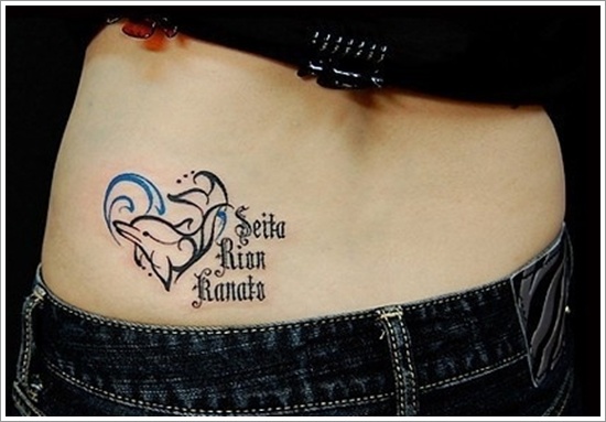 Stunning dolphin tattoo designs design, idea 6