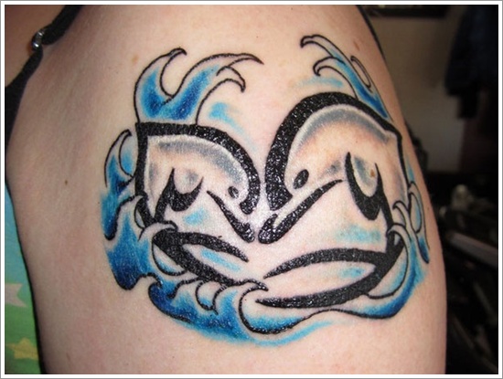 Stunning dolphin tattoo designs design, idea 36