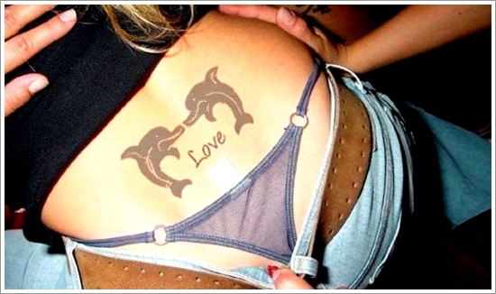 Stunning dolphin tattoo designs design, idea 35