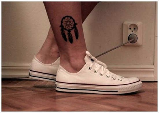 Amazing dreamcatcher tattoos and meanings design, idea 12