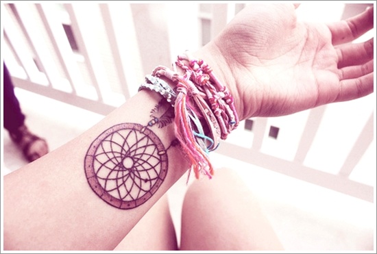 Amazing dreamcatcher tattoos and meanings design, idea 16