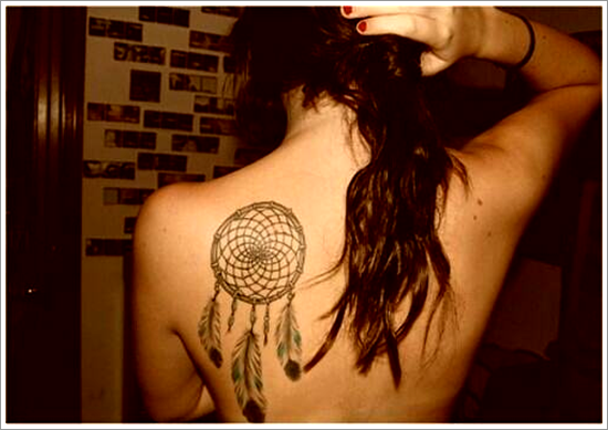 Amazing dreamcatcher tattoos and meanings design, idea 19