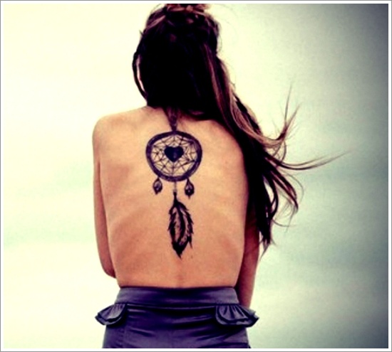 Amazing dreamcatcher tattoos and meanings design, idea 30