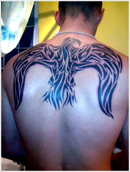 Attention grabbing eagle tattoo design, idea 30