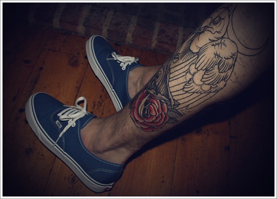 Attention grabbing eagle tattoo design, idea 15