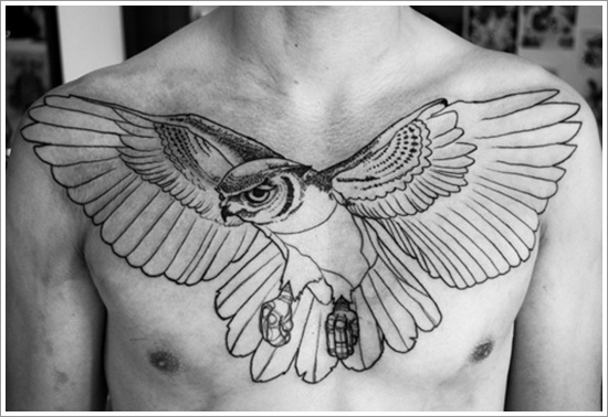 Attention grabbing eagle tattoo design, idea 6