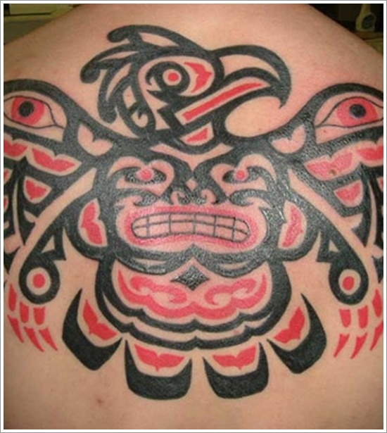 Attention grabbing eagle tattoo design, idea 22