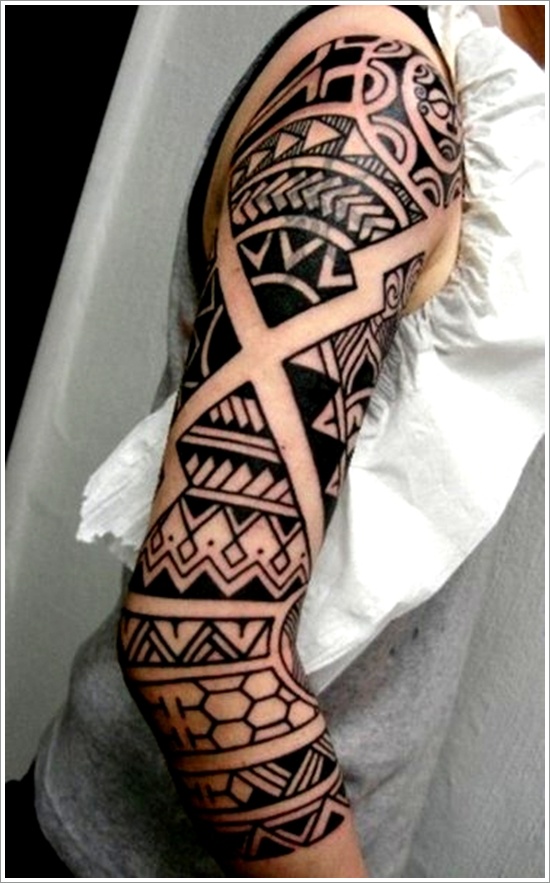 Unique maori tribal tattoo design, idea 27