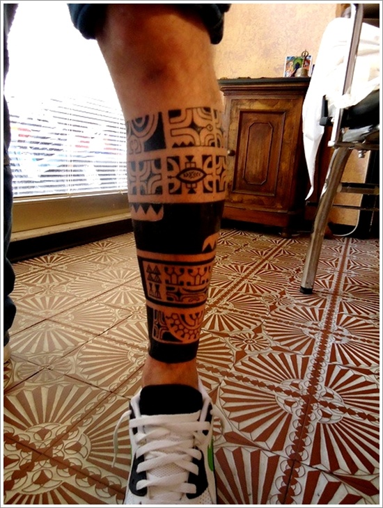 Unique maori tribal tattoo design, idea 28