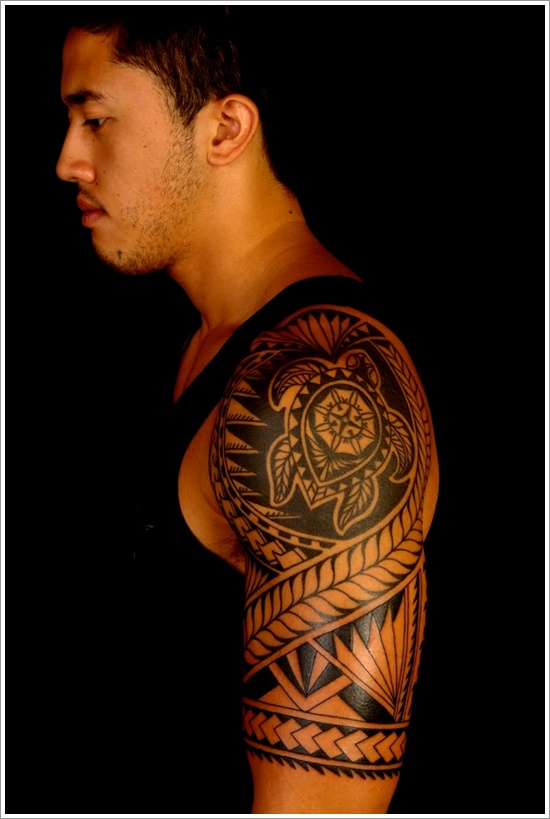 Unique maori tribal tattoo design, idea 8