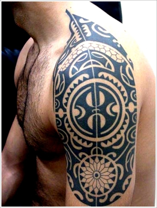 Unique maori tribal tattoo design, idea 16