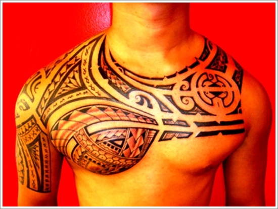 Unique maori tribal tattoo design, idea 18