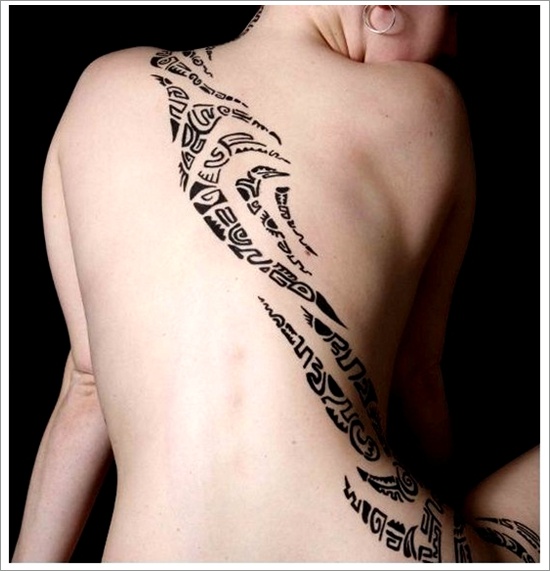 Unique maori tribal tattoo design, idea 10